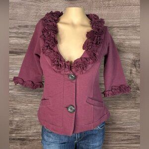 Nick & Mo Ruffled Blazer for Nordstrom